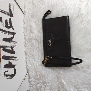Coach wristlet wallet.